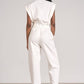 Elan - Denim Sleeveless Jumpsuit