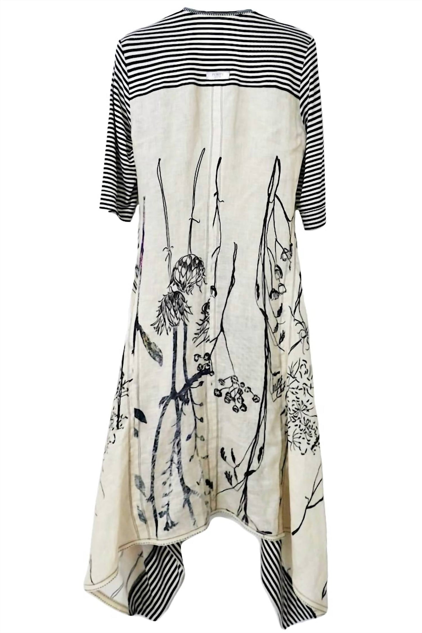 Beate Heymann - Linen Print Long Duster