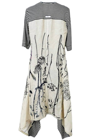 Beate Heymann - Linen Print Long Duster