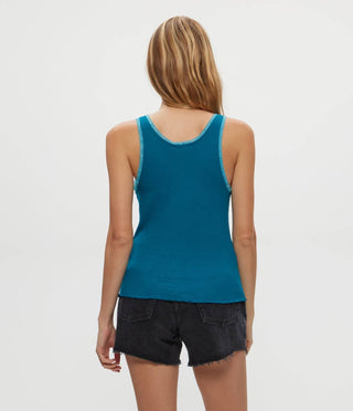 Michael Stars - Miley Supima Rib Lace Tank Top