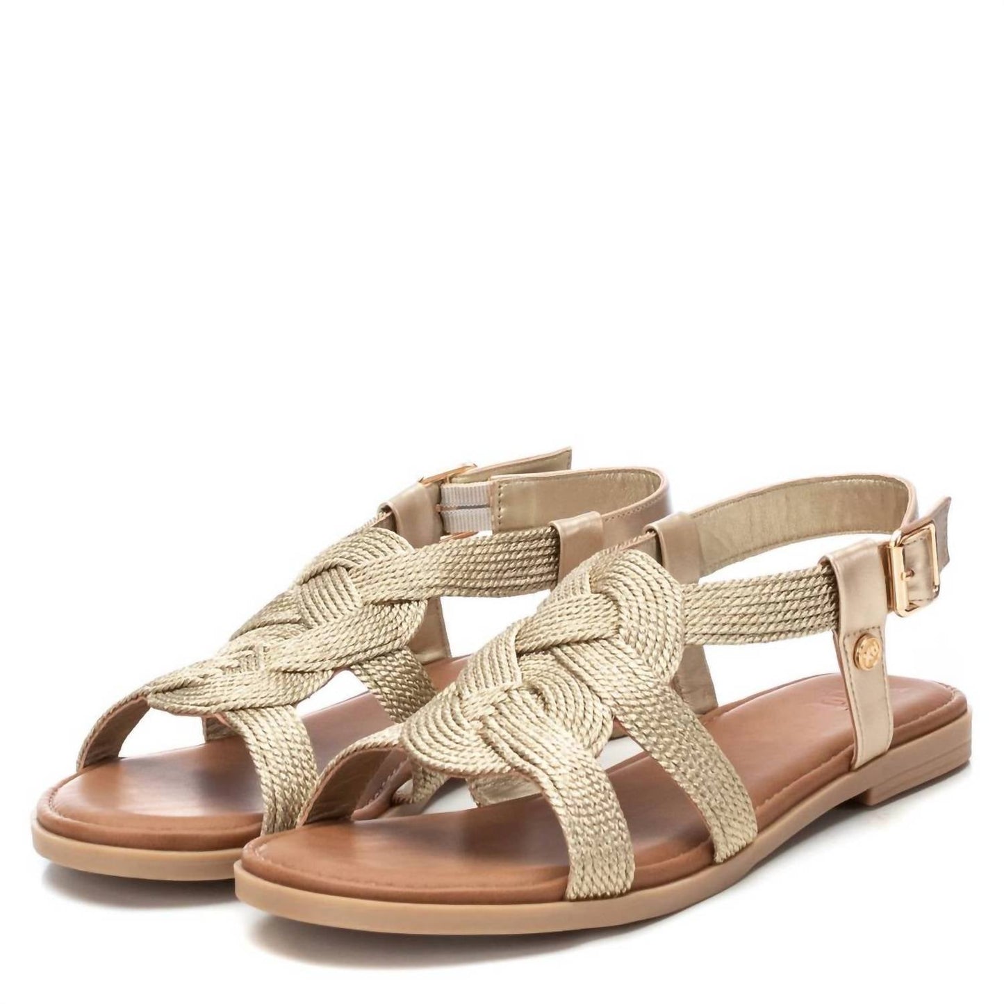 Xti - WOMEN'S BRAIDED FLAT SANDALS