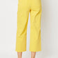 Judy Blue - High Waist Braided Waistband Wide Leg Crop Denim Jeans