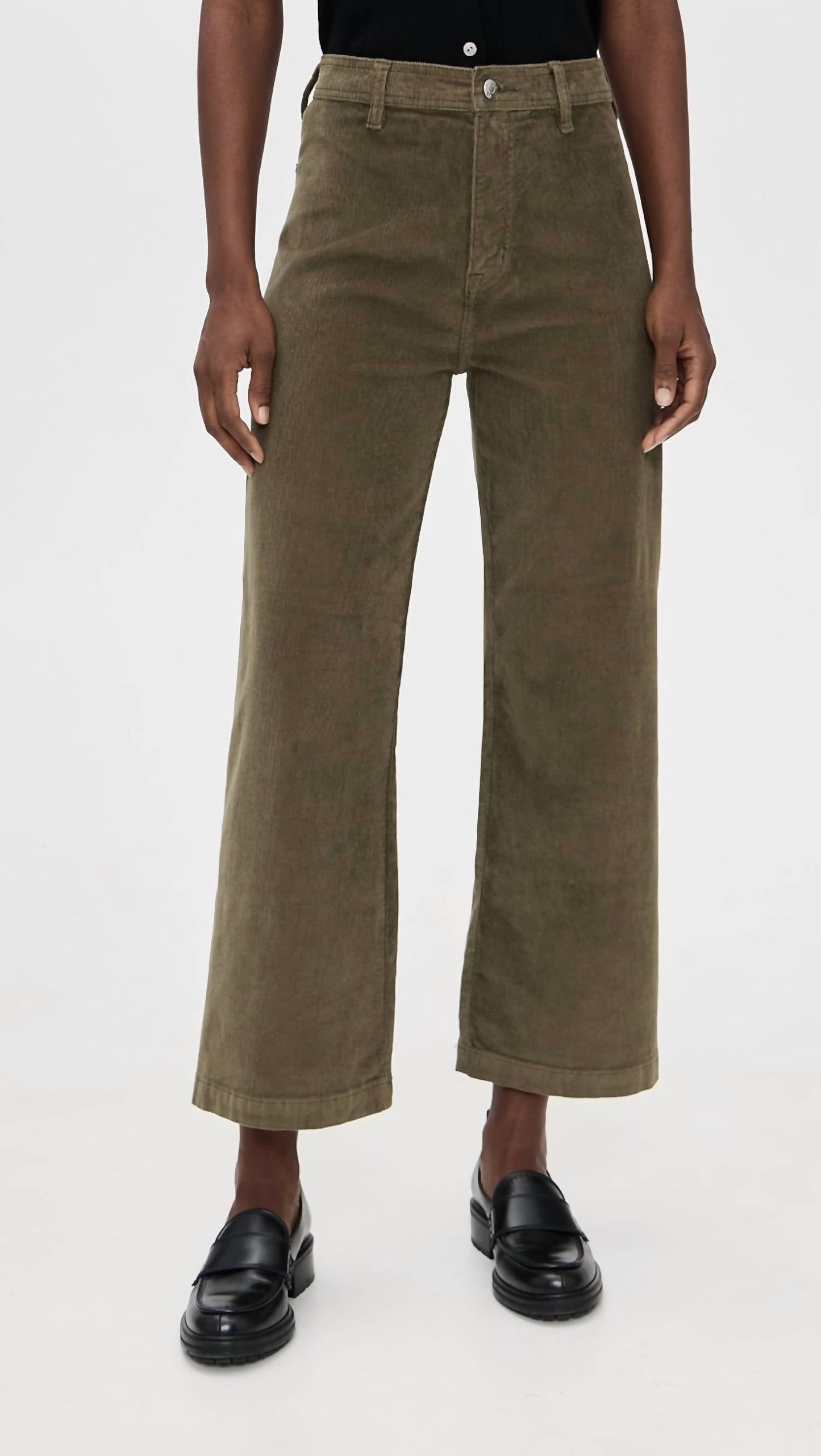 Pistola - Penny Crop Corduroy Pants