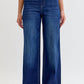 Cello - High Rise Pull-on Wide Leg Jeans