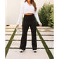 Julia Rose - The Deluxe Paige Fold-over Tummy Control Leggings