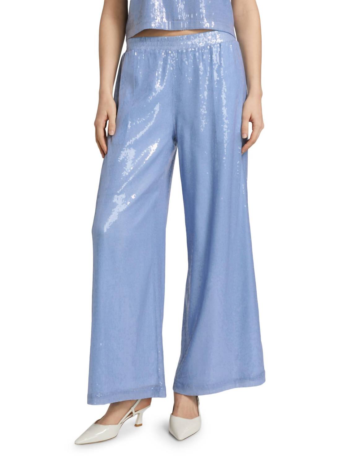 Generation Love - Talia Sequined Wide-leg Pants