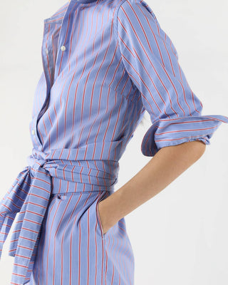 Ann Mashburn - Maxi Tie-waist Shirtdress