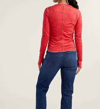 Free People - Knit Right On Long Sleeve Run Top