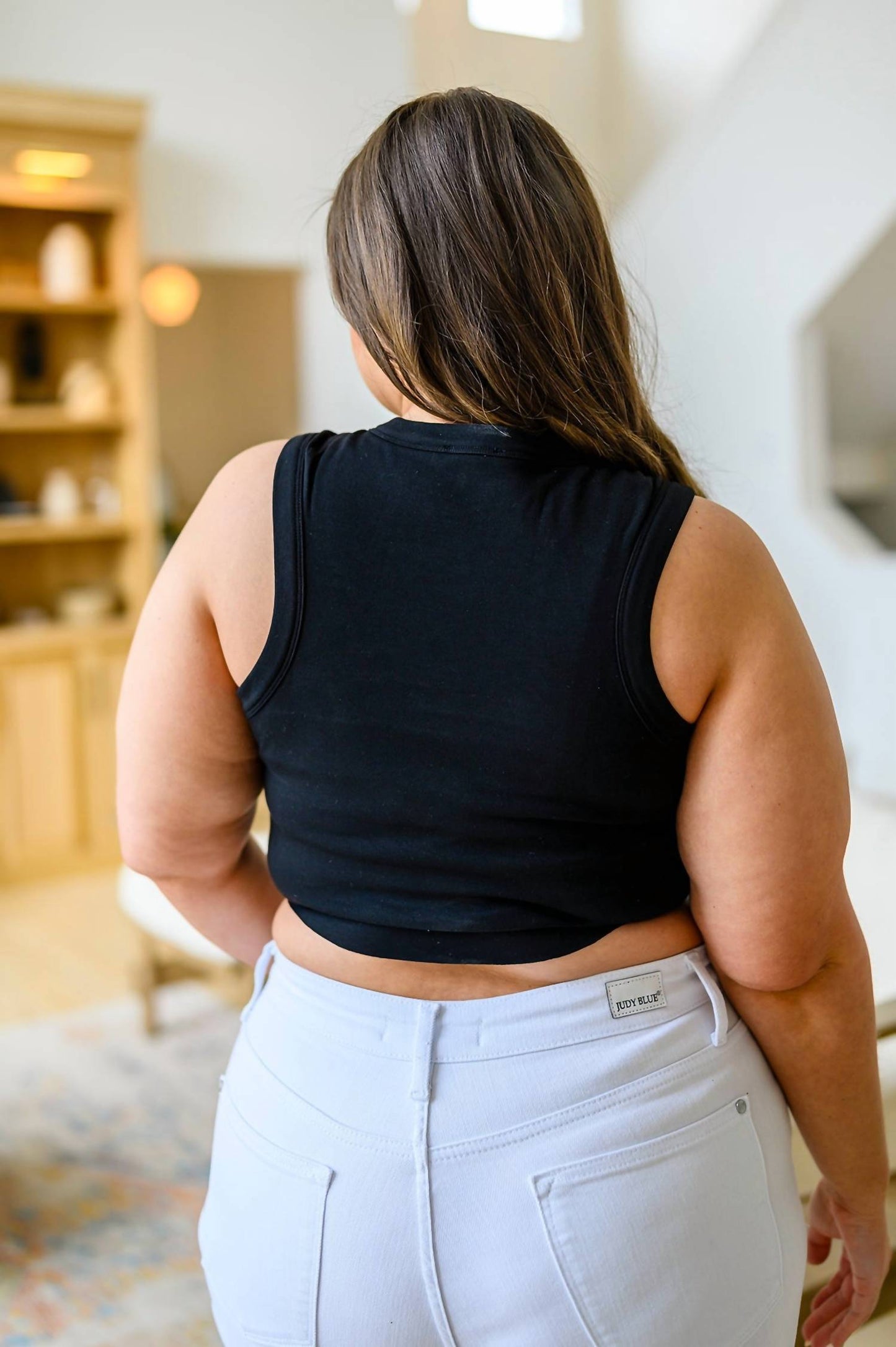 White Birch - Best Friends Cropped Tank