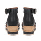 Remonte - Women's Leather Wedge Sandals