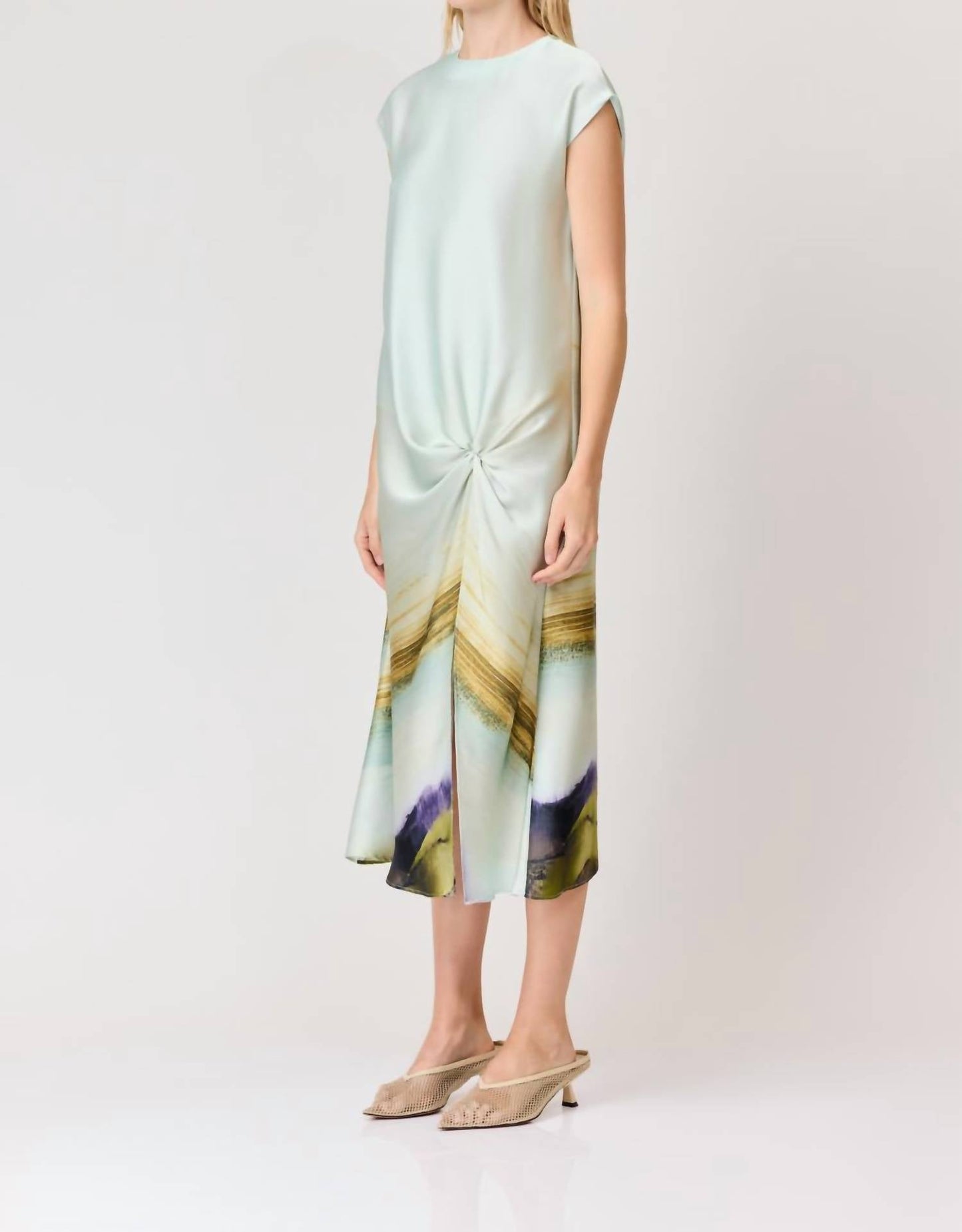 Curaae - Willow Satin Midi Dress