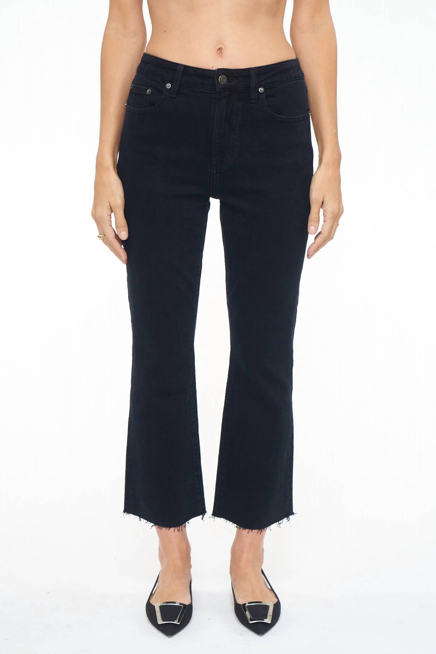 Pistola - LENNON HIGH RISE CROP BOOT JEANS