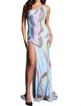 Jovani - One Shoulder Prom Gown