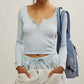 Free People - Bail Out Long Sleeve Layer Top