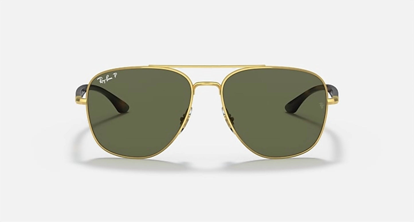 Ray Ban - Square Polarized Sunglasses Rb3683 - 001 - 58