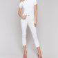 Charlie B - Side Tab Slim Cropped Pants