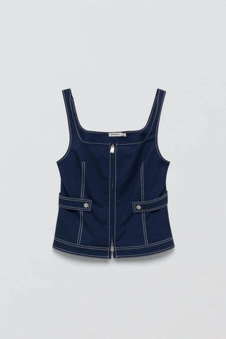 Jonathan Simkhai - Dolce Zip Up Top