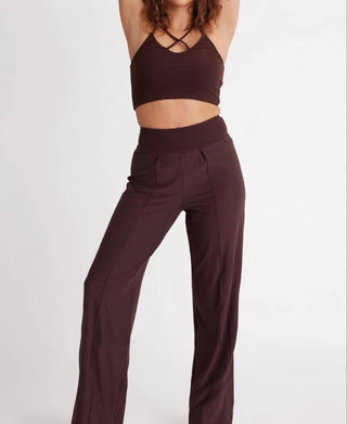 Wolven - High-waisted Wide Leg Pant