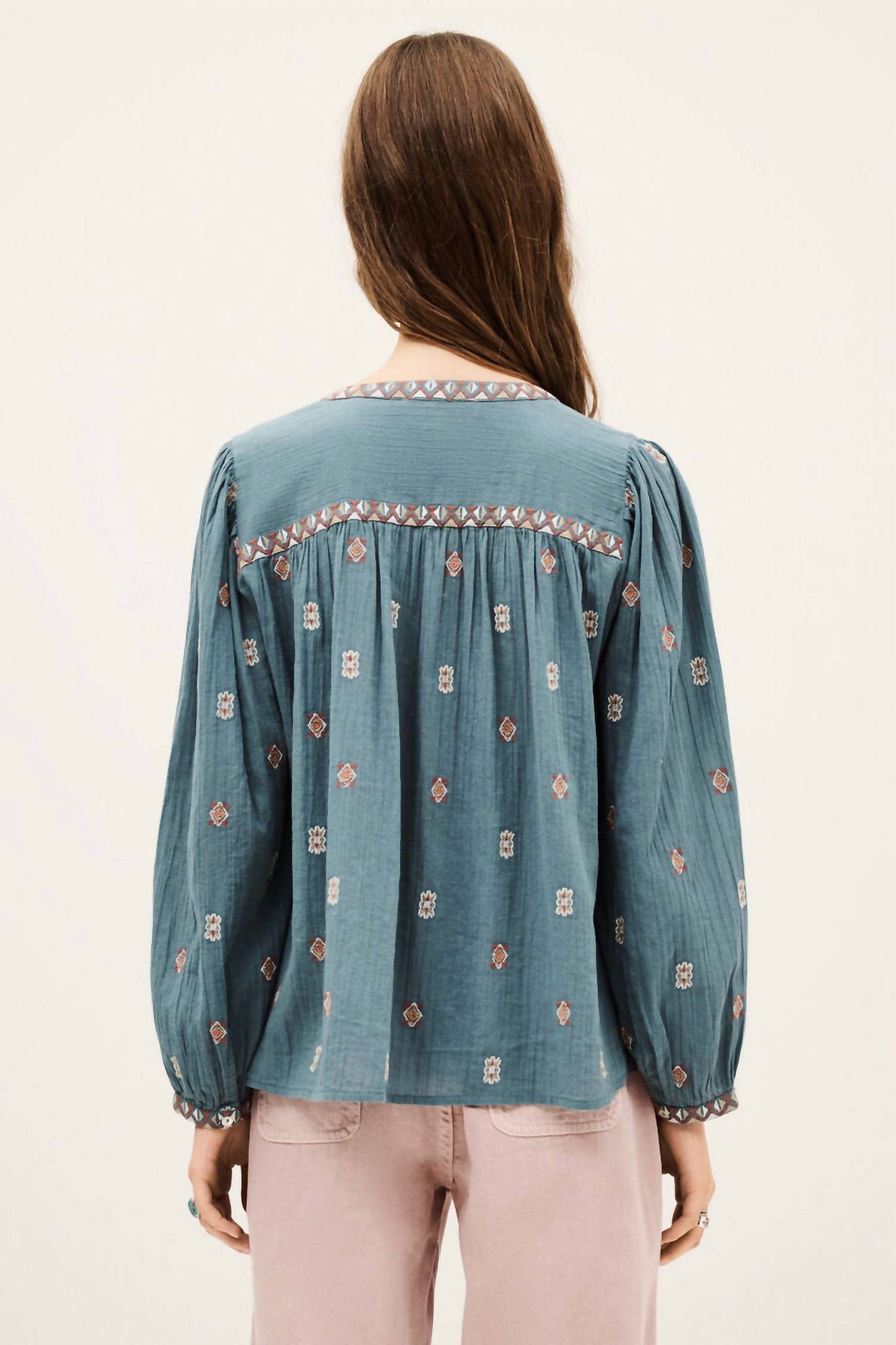 Ba&Sh - Daphne Loose Pleated Shirt