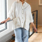 Free People - Just Like Me Relaxed Fit Cotton Seersucker Shirt