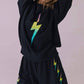 Chaser - Rainbow Gradient Bolt Sweater