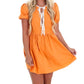 Le Lis - Power Play Bow Detail Mini Dress
