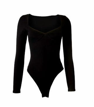 The Athletic Side Of Us - Women's Lady Liberty Long Sleeve Leotard