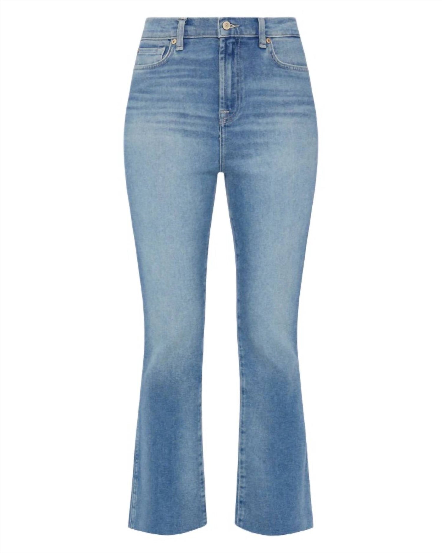 7 For All Mankind - High Waist Slim Kick Be My Baby Jeans