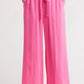 A.L.C. - Allie Tie Waist Wide Leg Pants