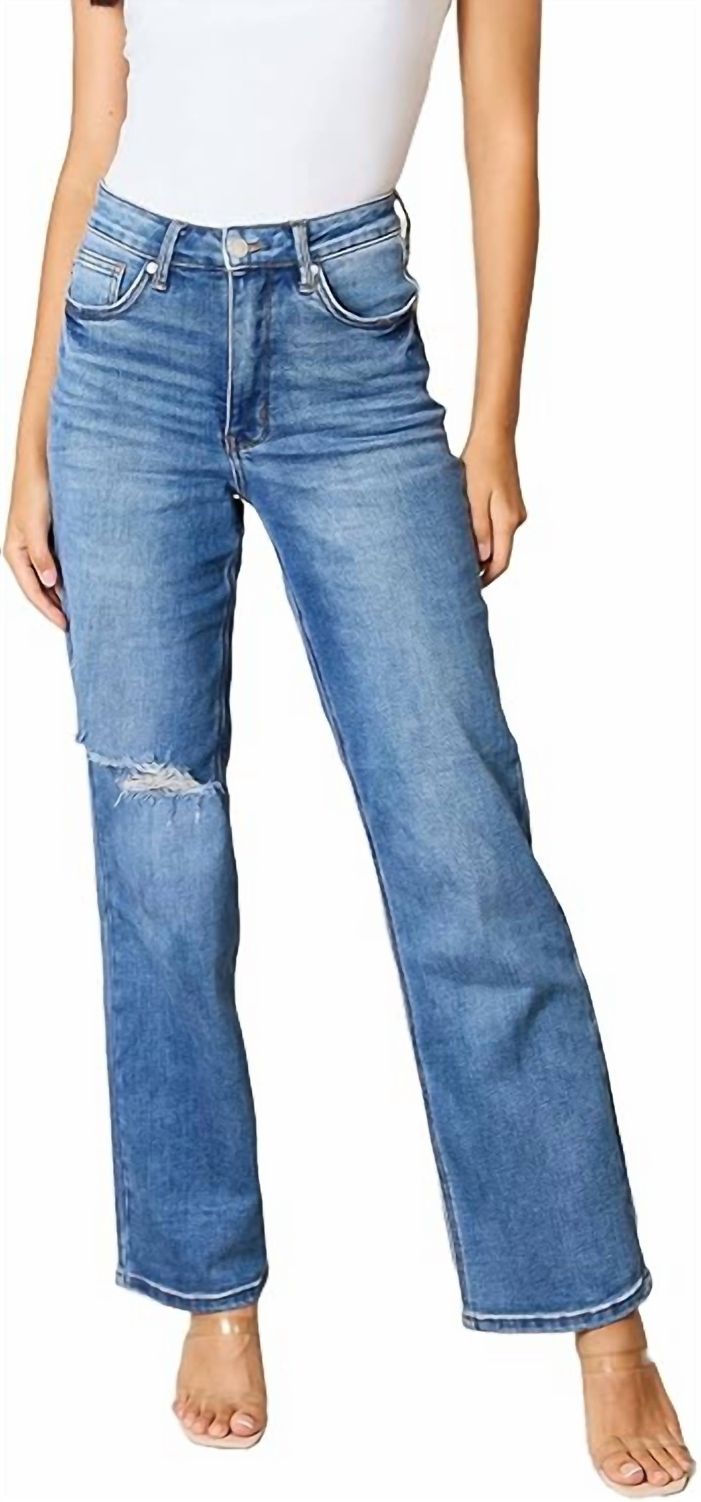 Judy Blue - High Rise Control Top 90's Straight Jeans