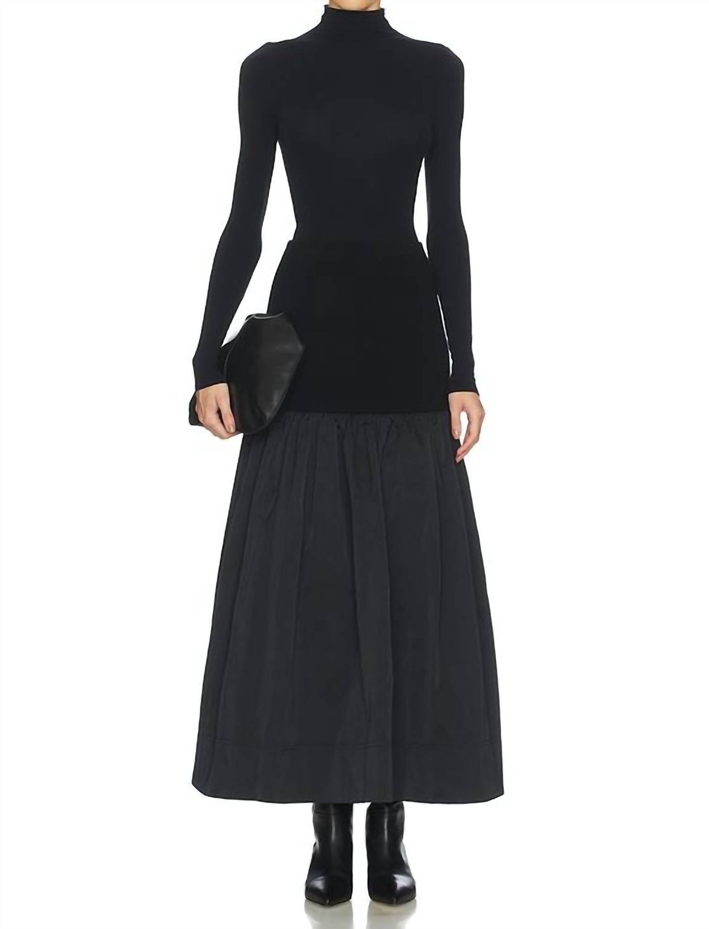 A.L.C. - Cami Mixed Media Maxi Skirt