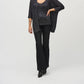 Joseph Ribkoff - Metallic Knit 2-piece Top