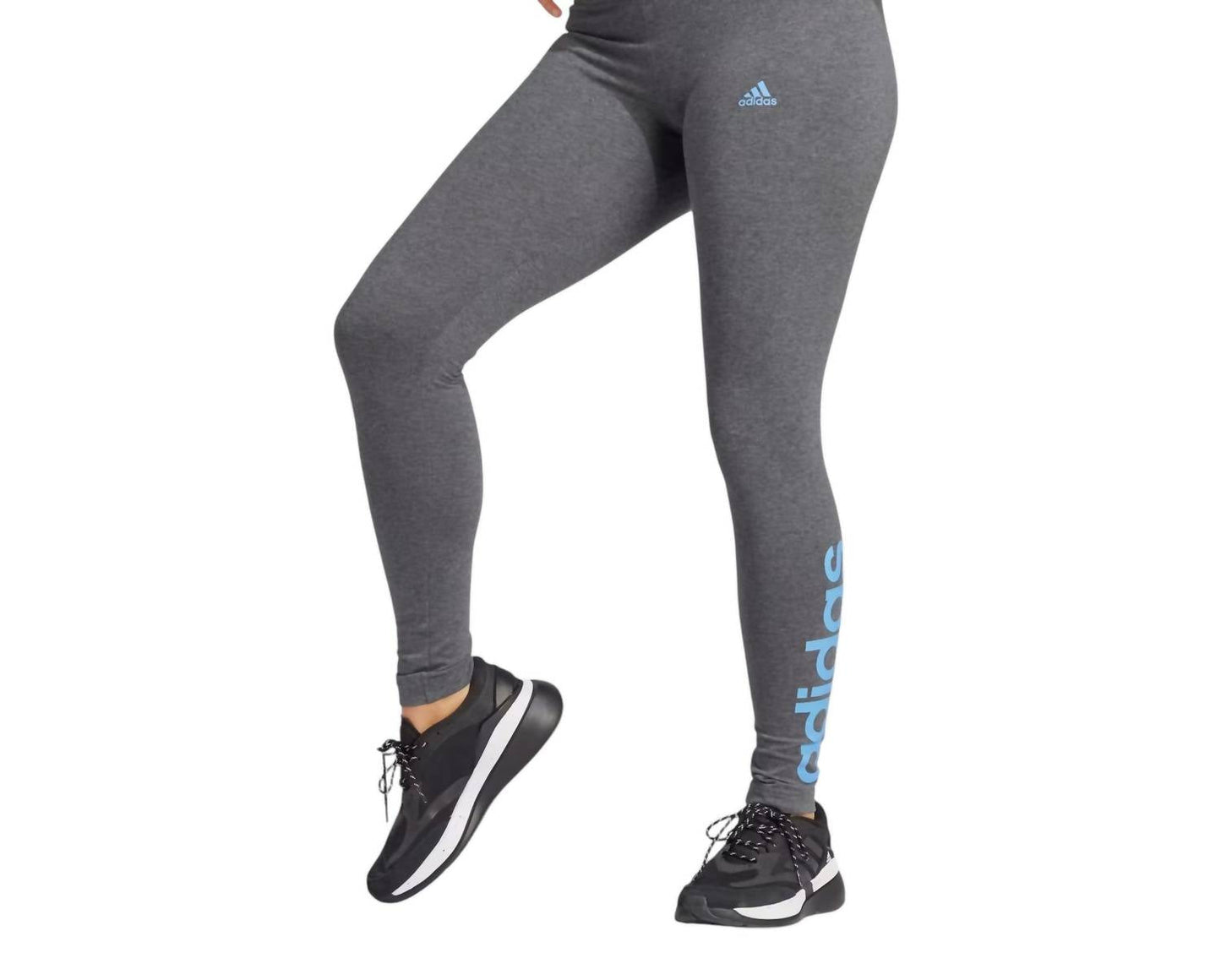 Adidas - Full Length High Rise Tight Fit Athletic Leggings