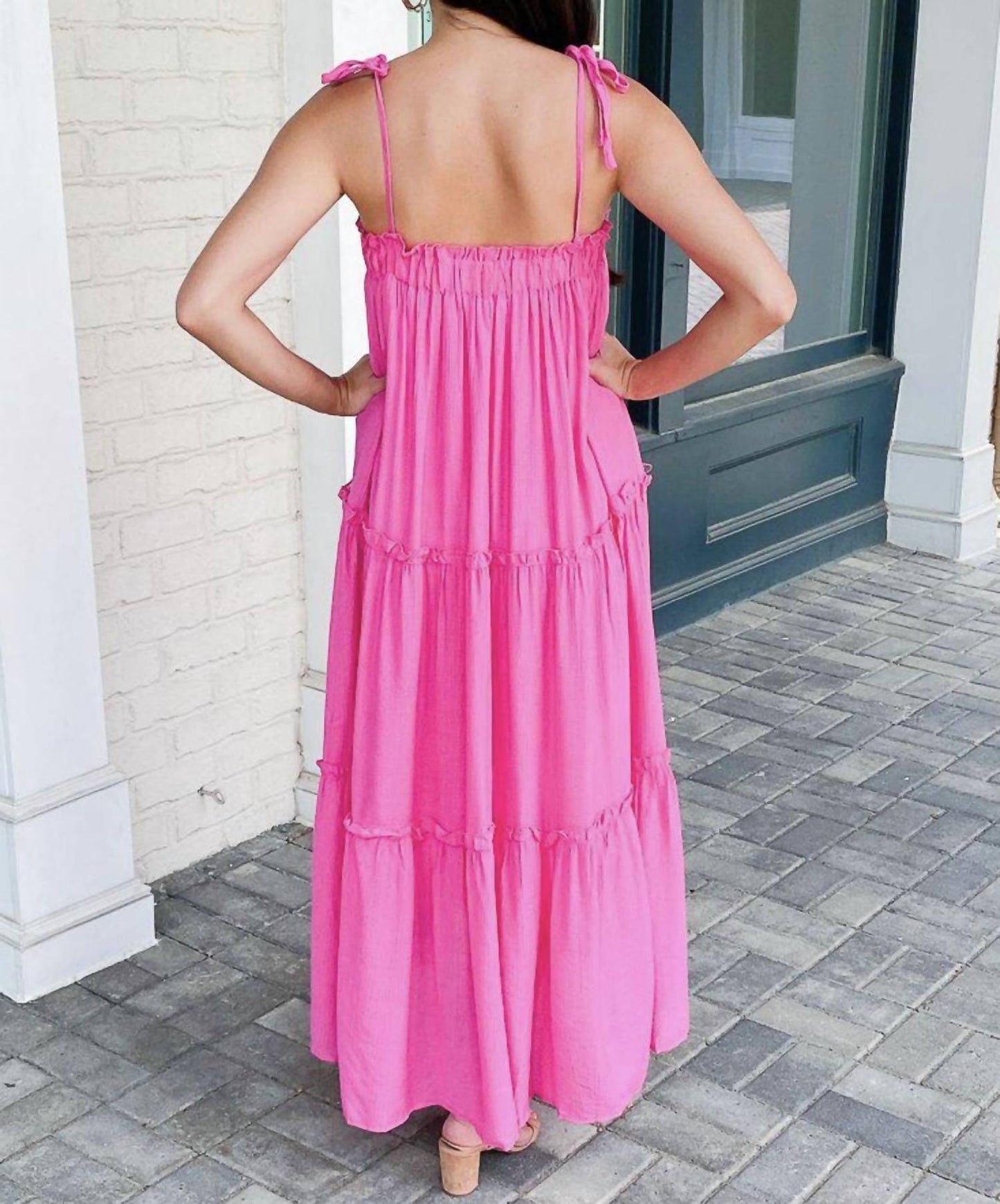 &Merci - Ruffled Tier Maxi Dress