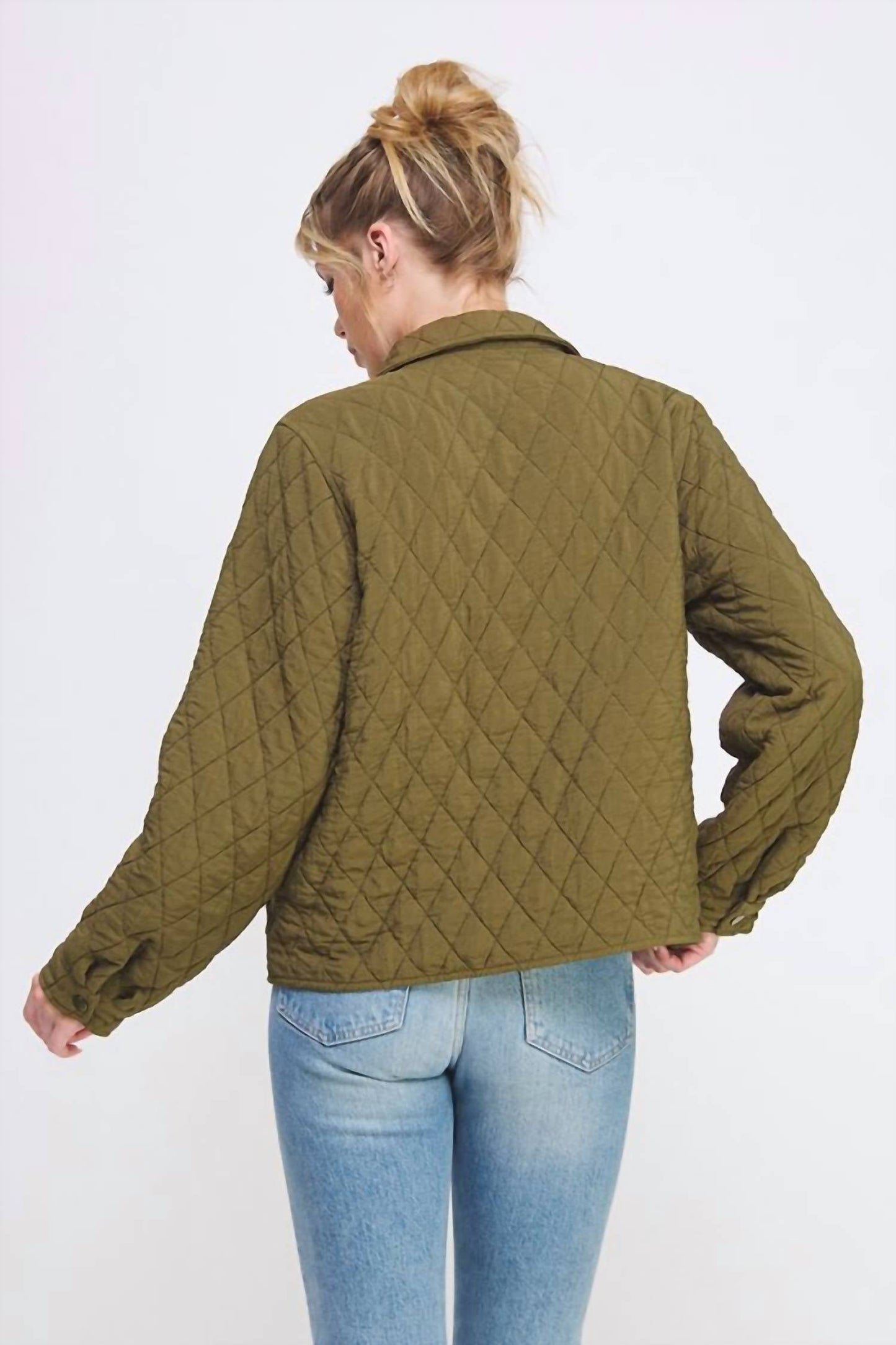 Allie Rose - Textured Quilted Jacket