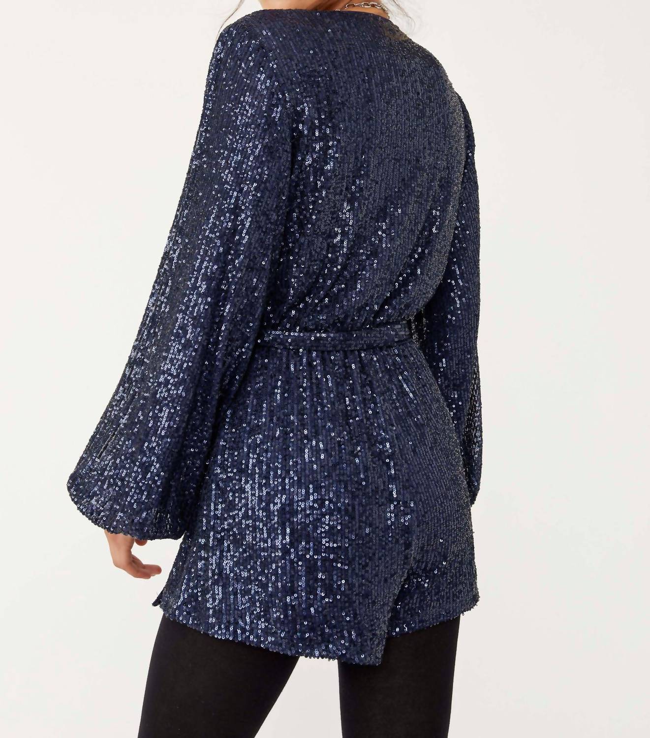 Free People - Christa Long Sleeve Romper