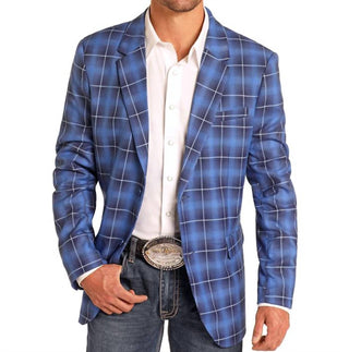 Panhandle - Plaid Western Blazer