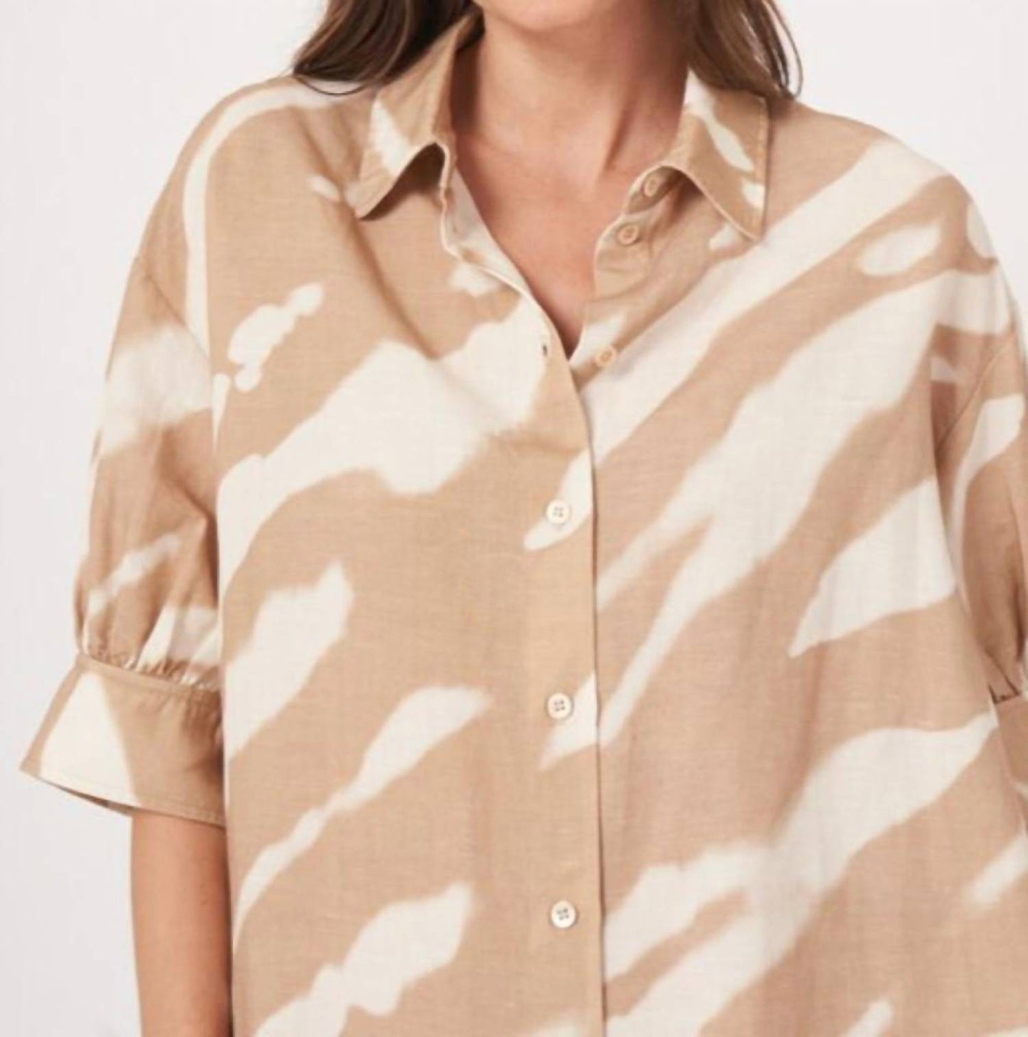 Repeat Cashmere - Women's Linen Blend Dress