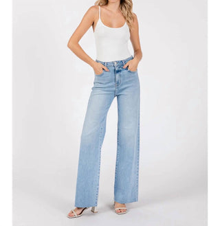 Letter To Juliet - Paola A-line Scissor Cut Hem Jean