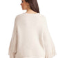 French Kyss - Amia Ribbed V-Neck Sweater
