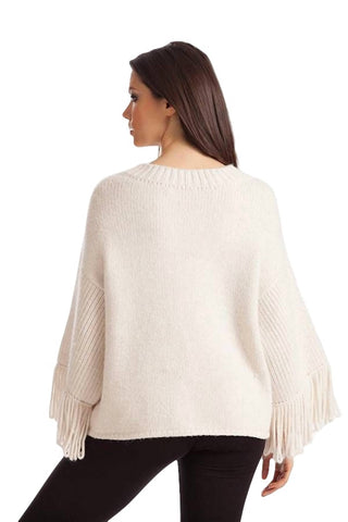 French Kyss - Amia Ribbed V-Neck Sweater