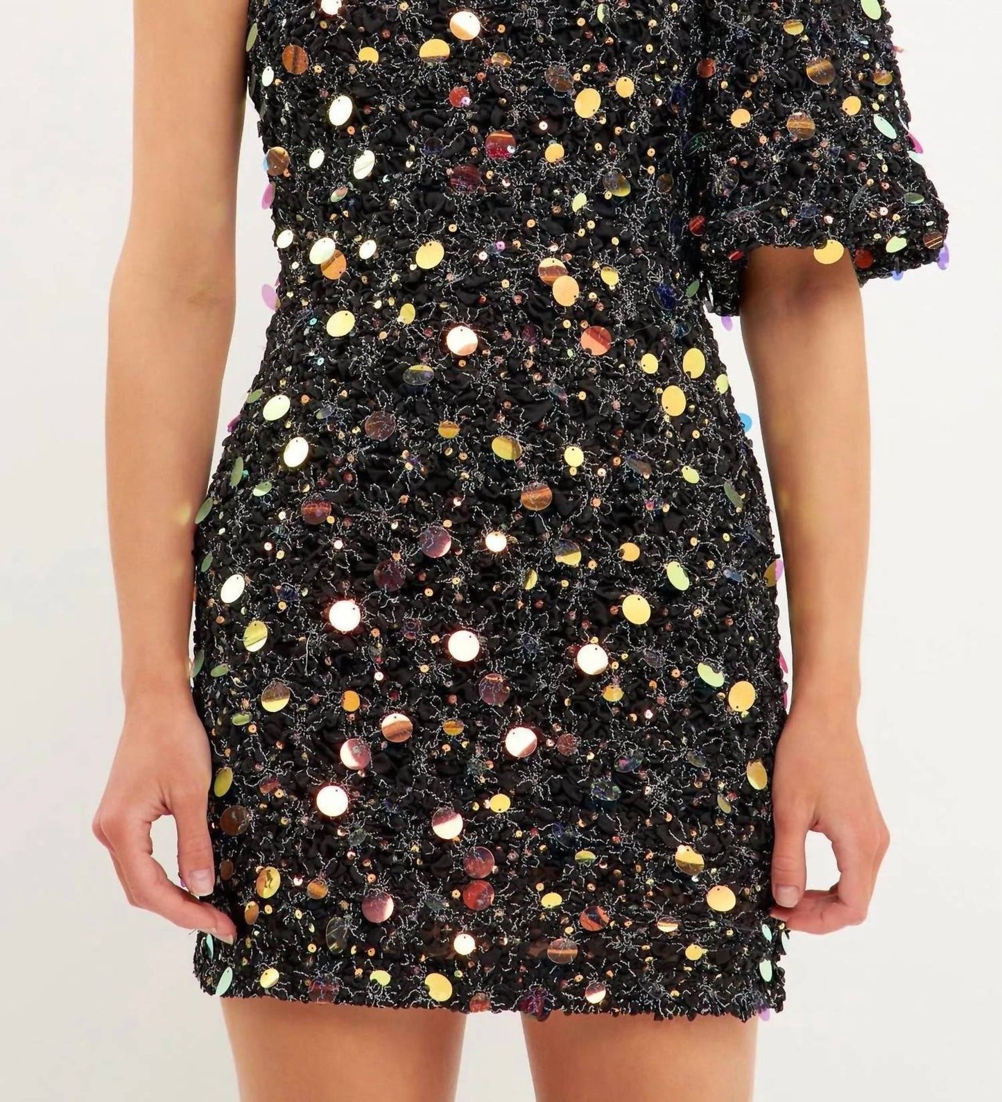 Endless Rose - Sequin One Shoulder Mini Dress