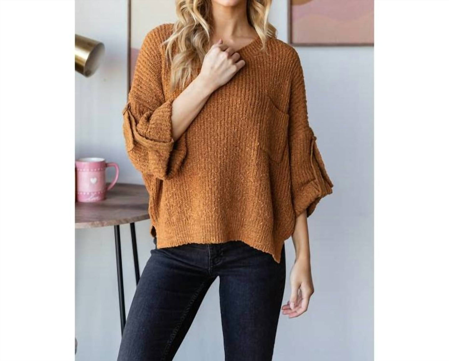 Veveret - Chest Pocket Sweater