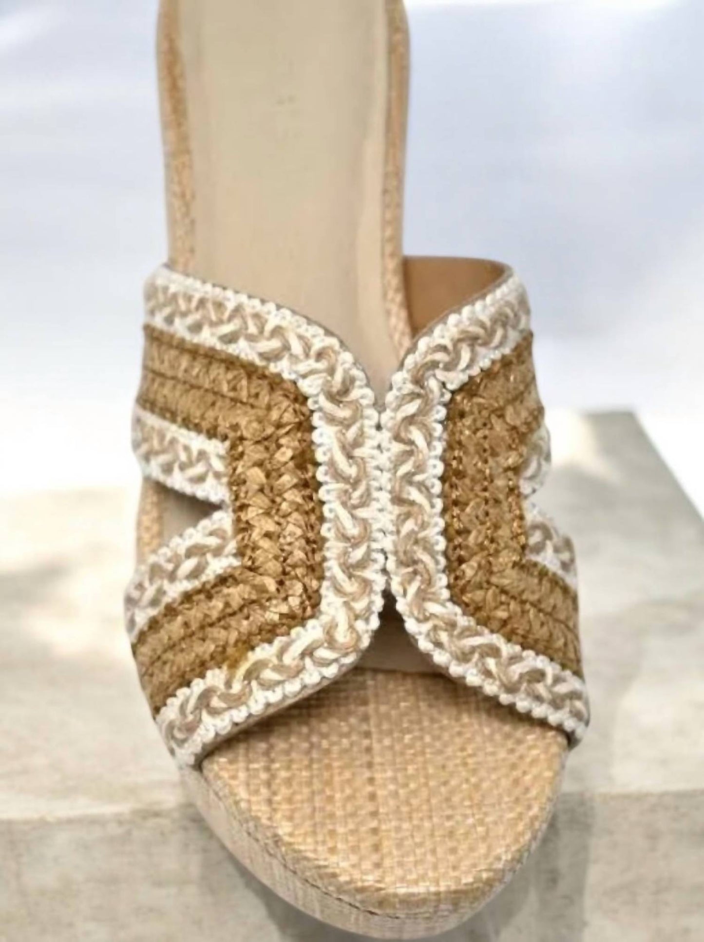 Chocolat Blu - Women's Gen Raffia Sandal