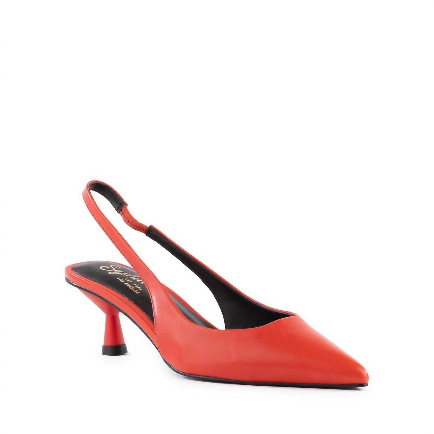 Seychelles - Women's Brooklyn Leather Kitten Heel Sandal