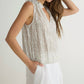 Bella Dahl - Ruffle Neck Tank