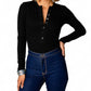 Buddylove - Ivy Henley Button Front Bodysuit