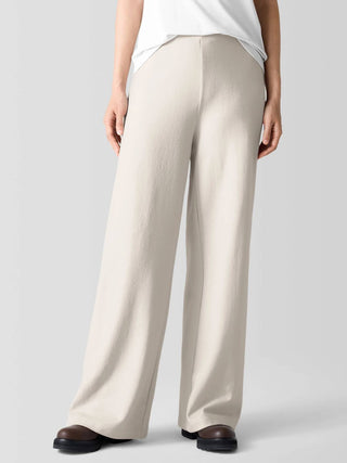Eileen Fisher - Felted Wool Wide Leg Pant