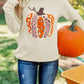 Lily Clothing - Halloween Pumpkin Printing Shirt