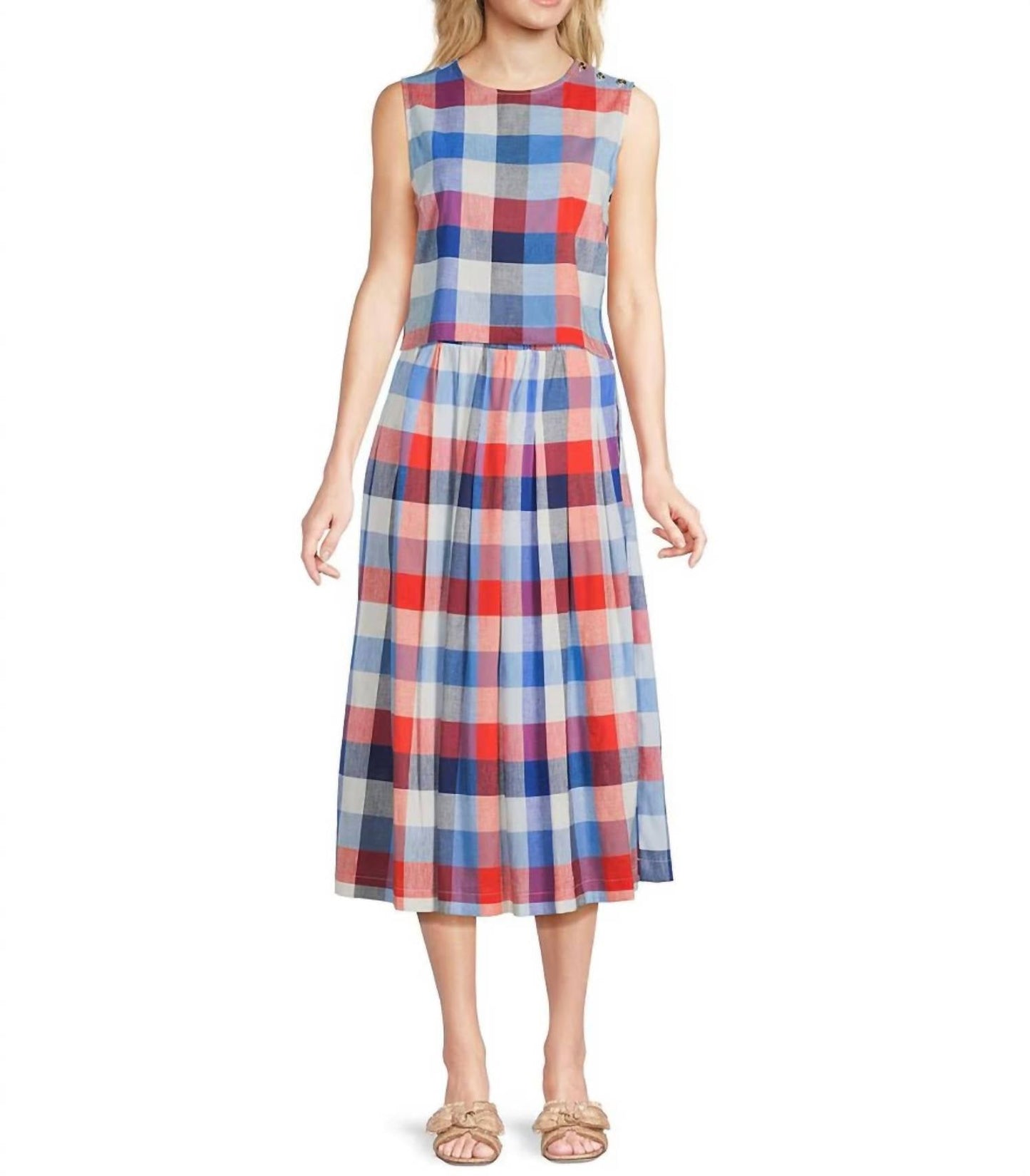 Jude Connally - Meredith Stretch Cotton Linen Skirt